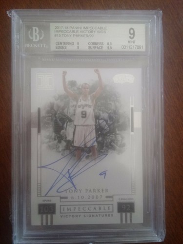 2017 panini impeccabile - panini,