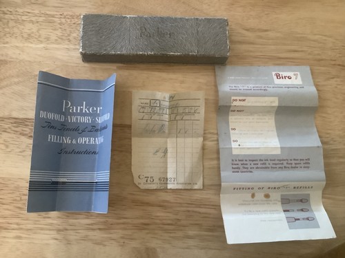 Vintage 1957 parker duofold - 1957,